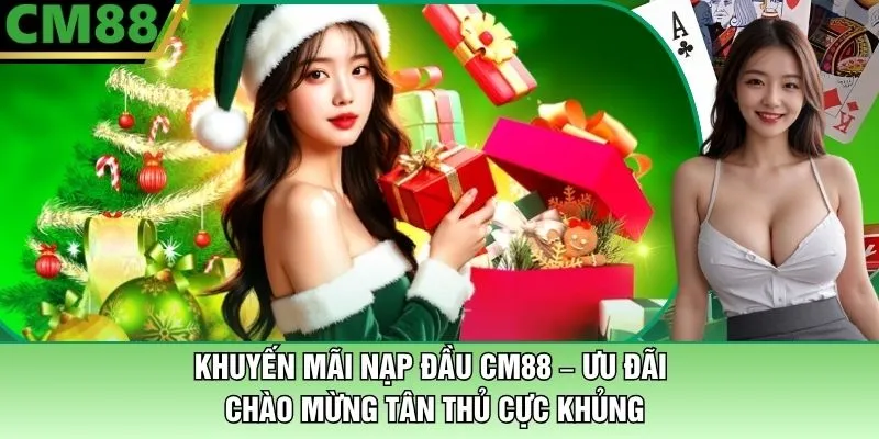 Khuyến Mãi Nạp Đầu CM88 – Ưu Đãi Chào Mừng Tân Thủ Cực Khủng 1 Khuyến Mãi Nạp Đầu CM88 – Ưu Đãi Chào Mừng Tân Thủ Cực VIP